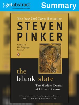 cover image of The Blank Slate (Summary)